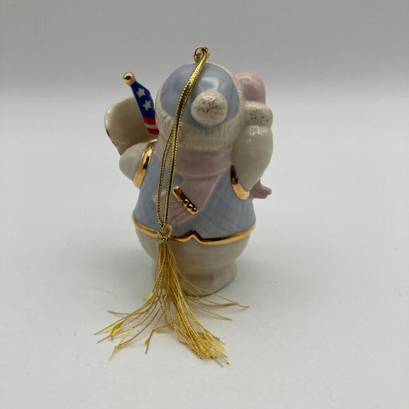 Vintage Lenox Patriotic Christmas Ornament NEW 4th of July Independence Day 2004 - Picture 8 of 8